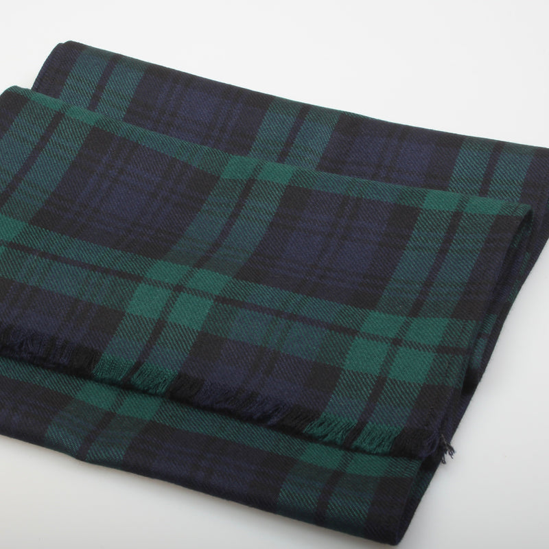 Luxury Lightweight Scarf in Campbell Modern Tartan