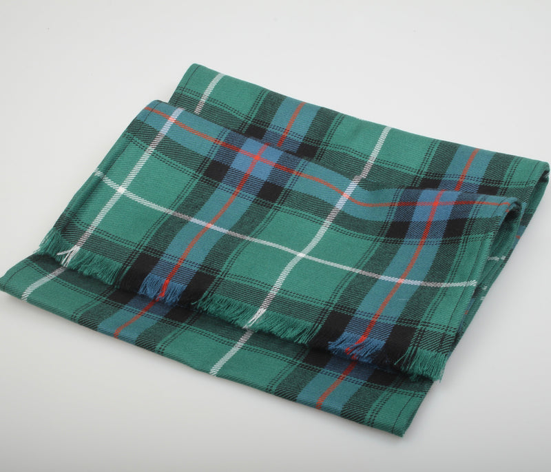 Luxury Lightweight Scarf in MacDonald of the Isles Ancient Tartan
