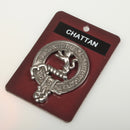 Chattan Clan Crest Badge in Pewter