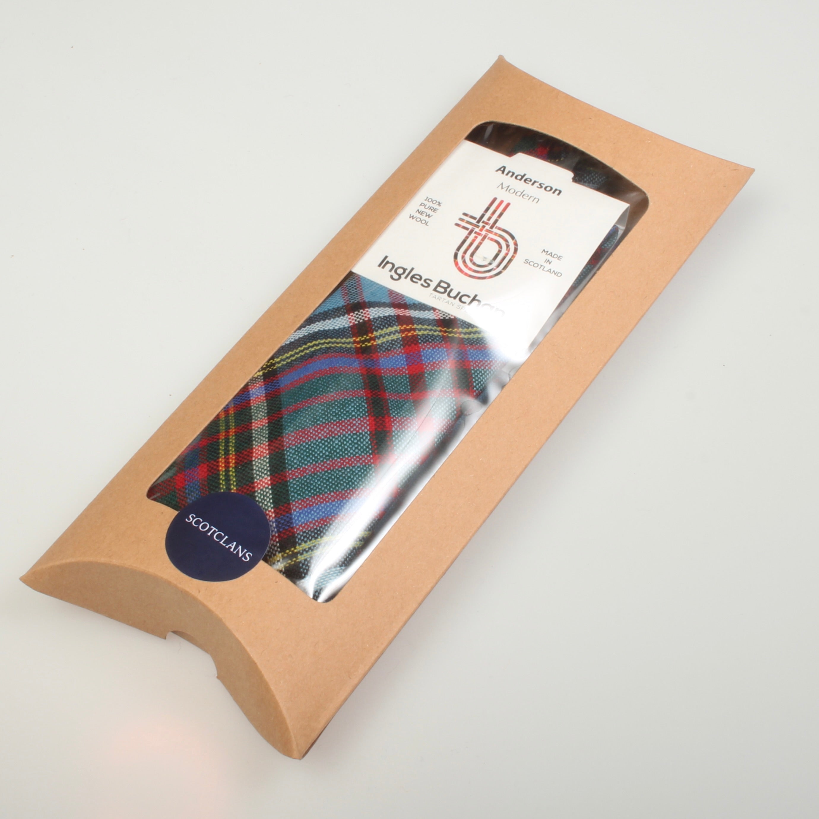 Tie and Pocket Square Gift Set - Anderson Modern Tartan