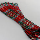 Wool Strip Ribbon in MacBean Modern Tartan showcasing its elegant design, ideal for weddings and special occasions.