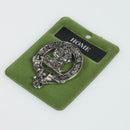 Home / Hume Clan Crest Badge in Pewter, showcasing a durable and stylish design perfect for proud Scots. This 40mm badge features a traditional belted crest symbolizing clan loyalty.