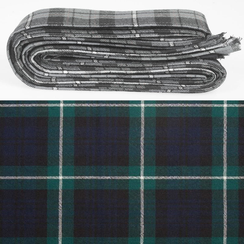 Wool Strip Ribbon in Lamont Modern Tartan - 5 Strips, Choose your Width