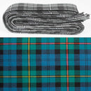 Wool Strip Ribbon in MacEwan Ancient Tartan - 5 Strips, Choose your Width, perfect for wedding decorations and crafts.
