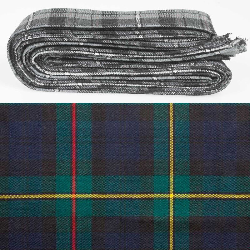 Wool Strip Ribbon in MacEwan Modern Tartan - 5 Strips, Choose your Width