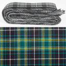 Wool Strip Ribbon in MacKellar Modern Tartan - 5 Strips, Choose your Width, perfect for wedding decorations and versatile crafting.