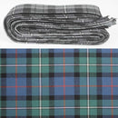 Wool Strip Ribbon in MacPhail Hunting Ancient Tartan displaying versatile decorative use for weddings and special occasions.