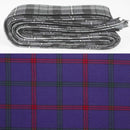 Wool Strip Ribbon in Montgomery Modern Tartan featuring 5 strips, available in customizable widths, perfect for crafting and decorating.