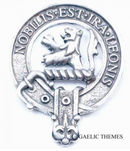 Inglis Clan Crest Badge in Pewter featuring a traditional belted design, perfect for daily wear or clan gatherings.