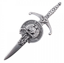 Clan Crest Pewter Kilt Pin with Buchanan Crest