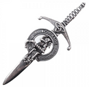 Clan Crest Pewter Kilt Pin with Cumming Crest
