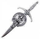 Clan Crest Pewter Kilt Pin with Drummond Crest