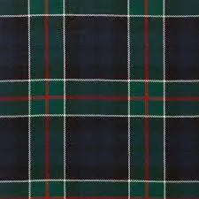 Custom Tartan Christmas Stocking with Embroidery
