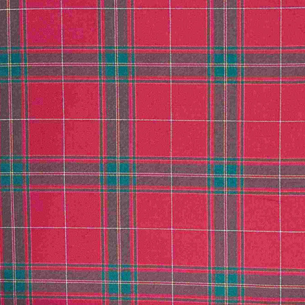 Hebridean Carruthers Red Tartan per meter