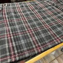 8 yard hand stitched Medium Weight Kilt in Hebridean Heather