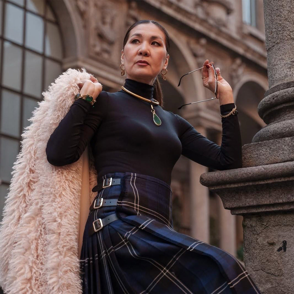 Full Length Hand-Stitched Ladies Kilt