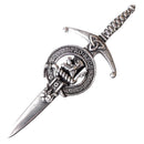 Clan Crest Pewter Kilt Pin with MacFie (MacPhee) Crest