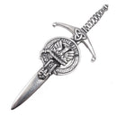 Clan Crest Pewter Kilt Pin with Makgill Crest