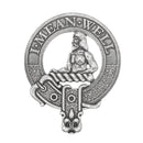 Schaw of Sauchie Clan Crest Badge in Pewter