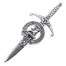 Clan Crest Pewter Kilt Pin with Strachan Crest