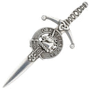Clan Crest Pewter Kilt Pin with Ramsay Crest