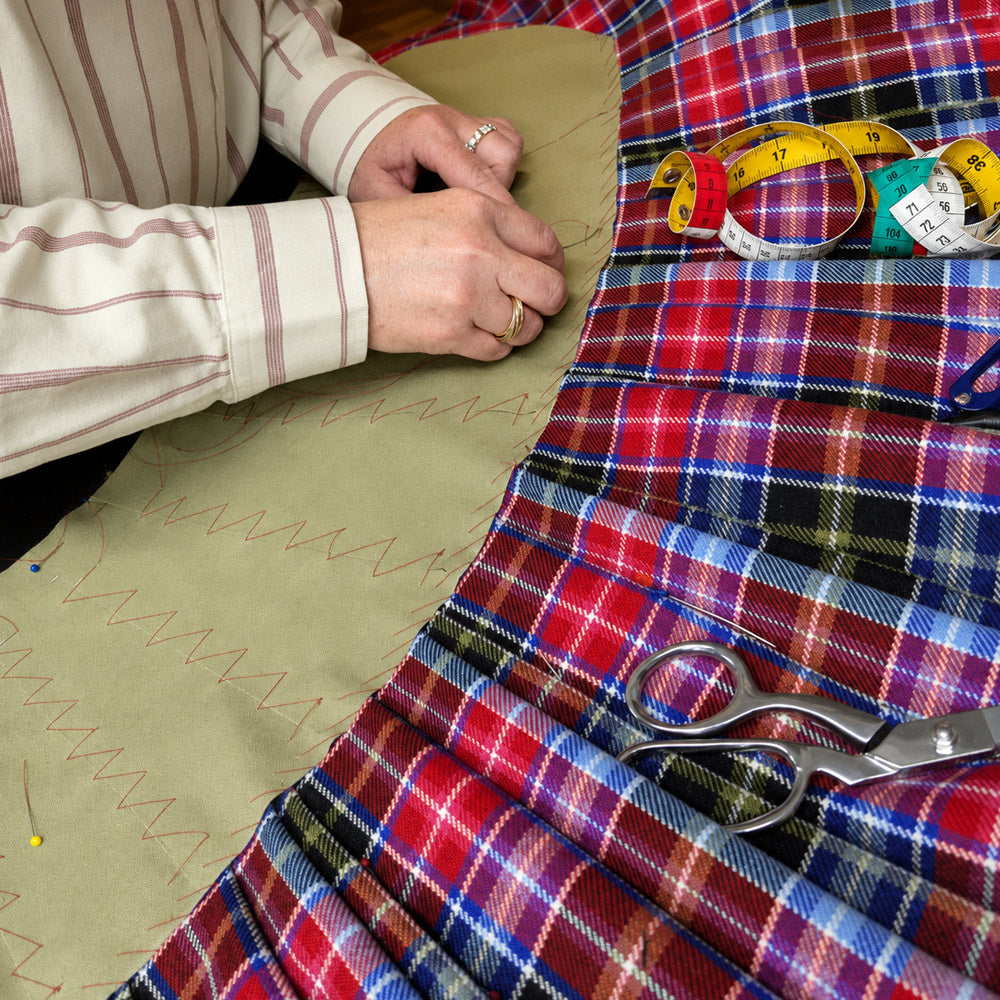 Online Course - Learn to Make a Traditional Hand-Stitched Scottish Kilt