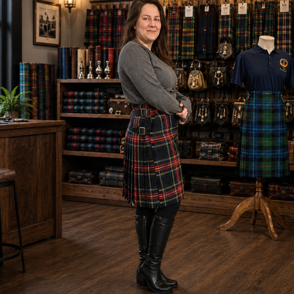 Ladies Special Offer - 8 yard Heavy Weight Kilt