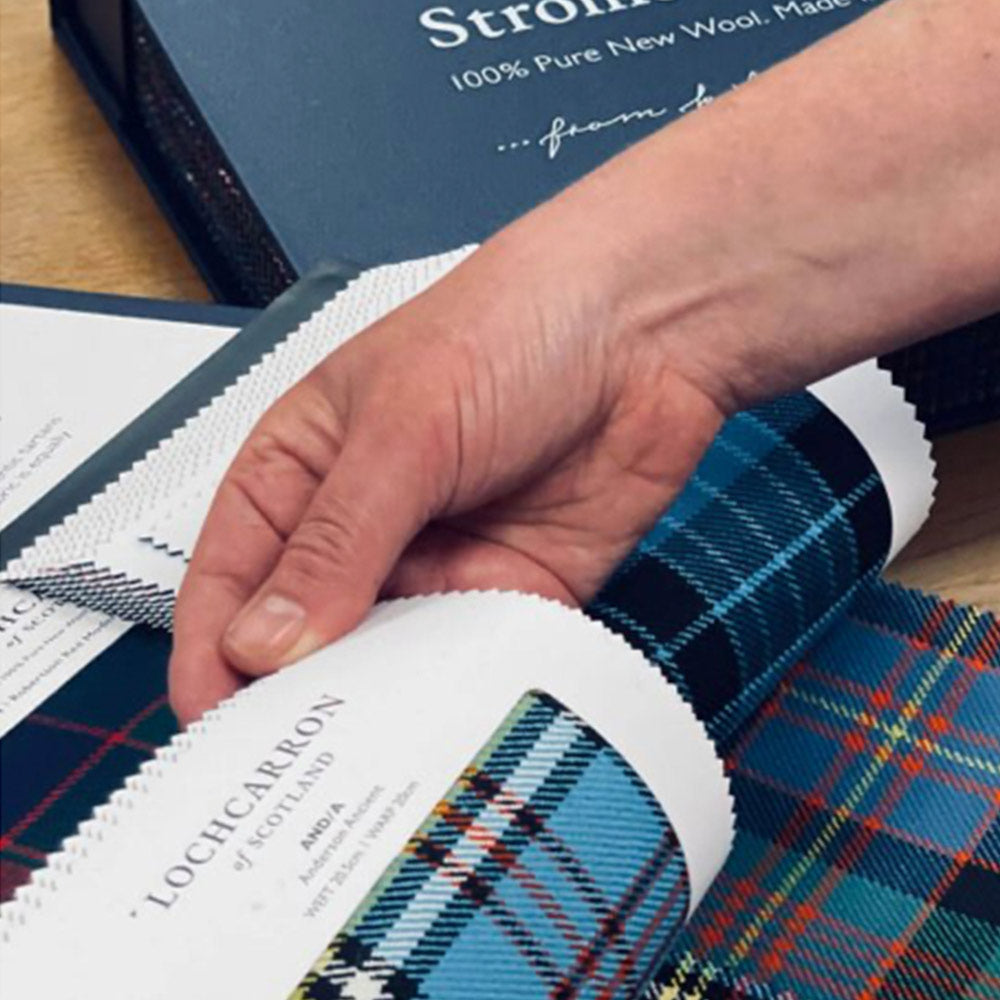 Kilt Length Heavy Weight Lochcarron Tartan (8 yard kilt)