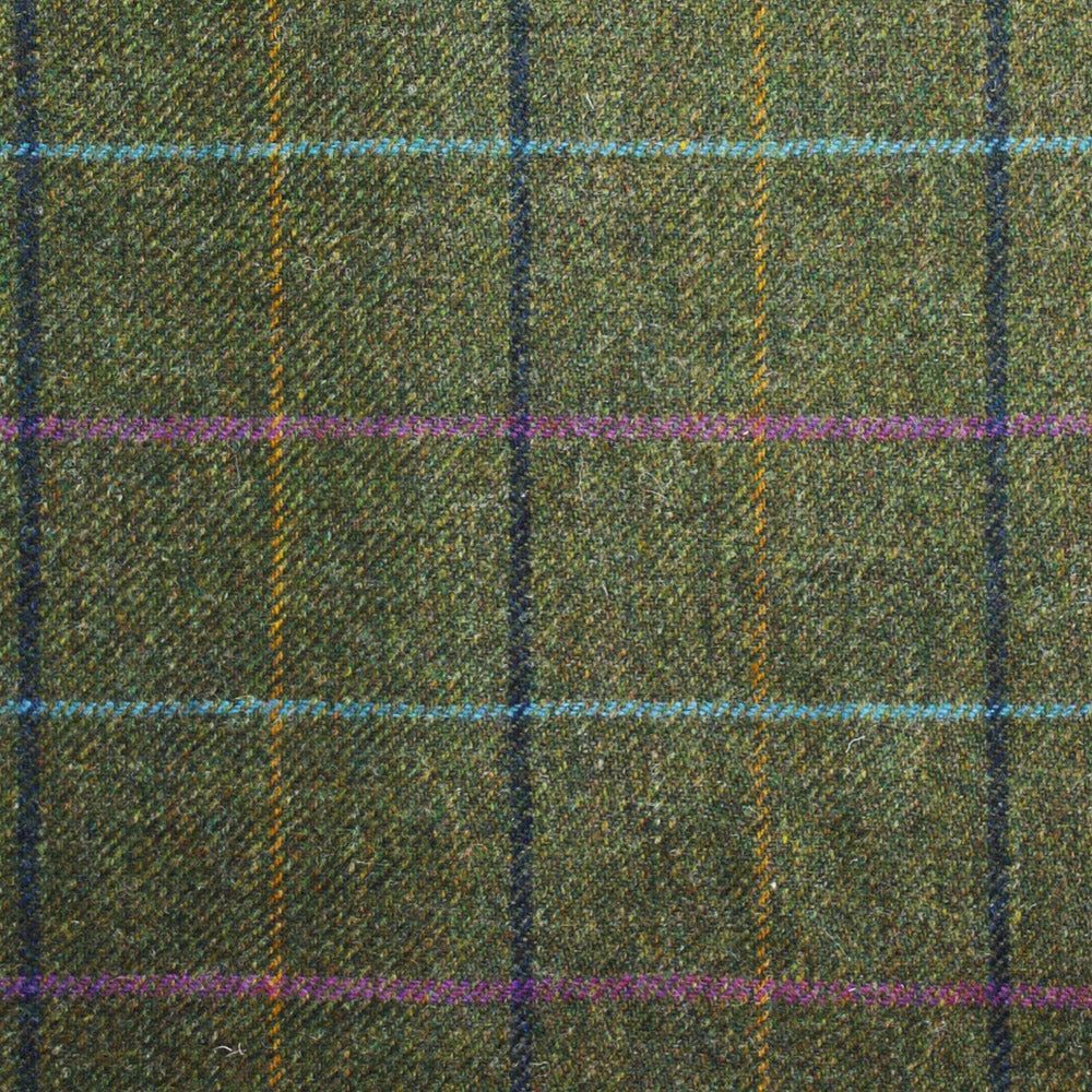 Kilt Length Shetland Tweed Marton Mills  Tartan (8 yard kilt)