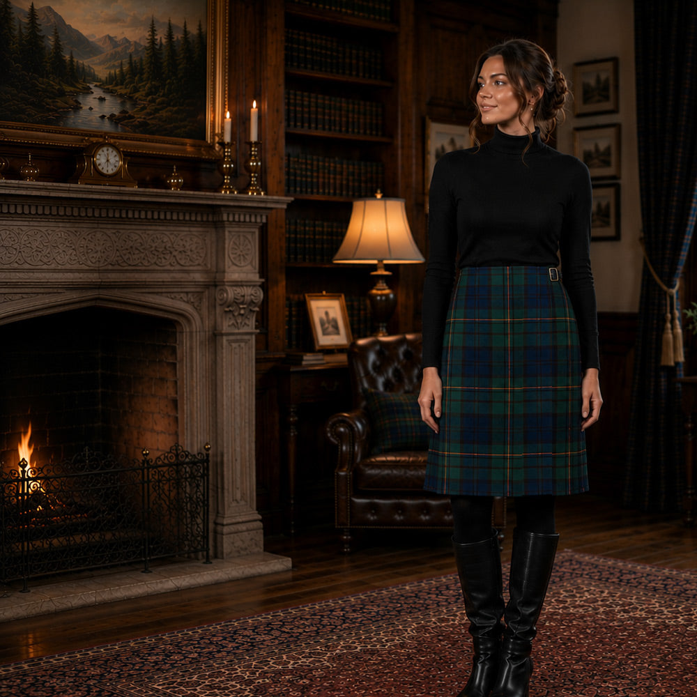 Ladies Kilted Skirt - Old and Rare Mediumweight