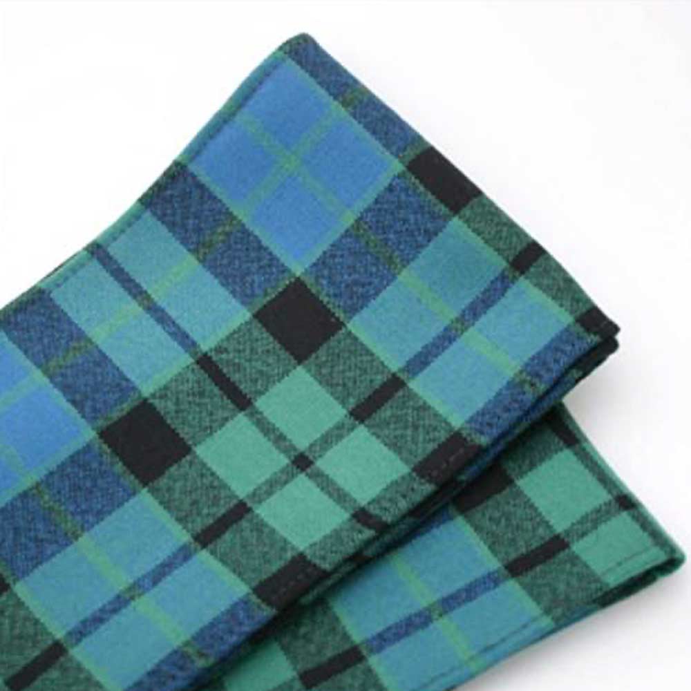 Wool Strip - 54 x 4 Inches showcasing a variety of tartan patterns, perfect for enhancing wedding decor and special occasions.