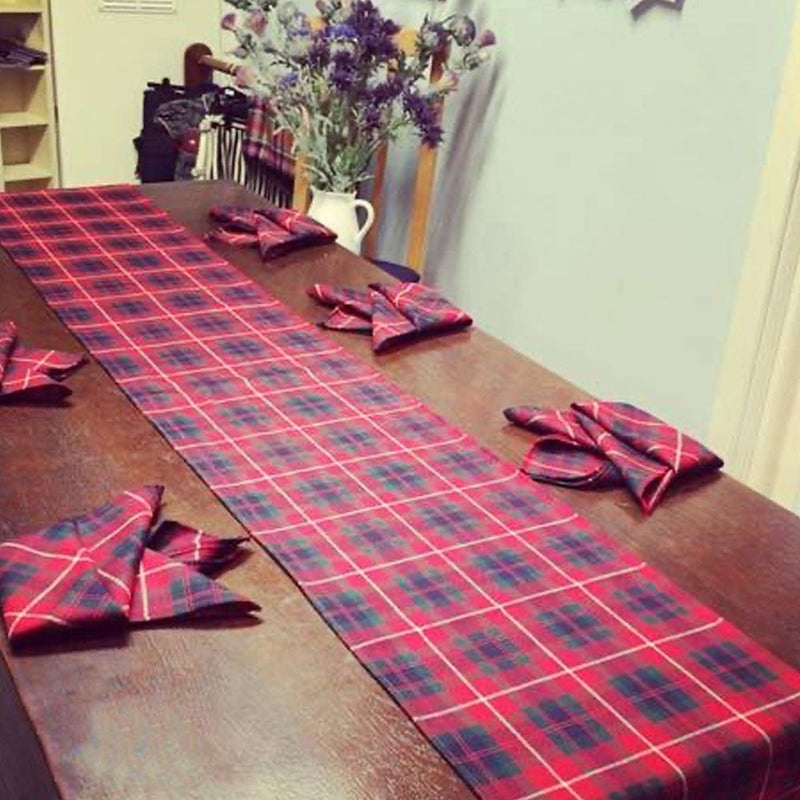 Tartan Table Runner and 6 Napkins - Pick Any Tartan