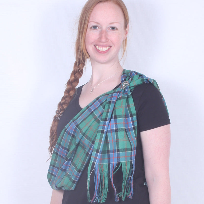 Ladies Wool Tartan Sash *Over 500 Tartans*