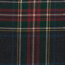 Stewart Black Hebridean Tartan per meter