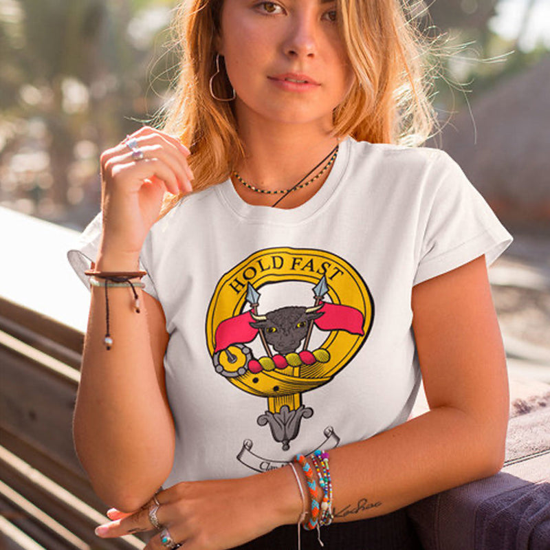 Ladies Full Colour Clan Crest T-Shirt (Lady Fit)