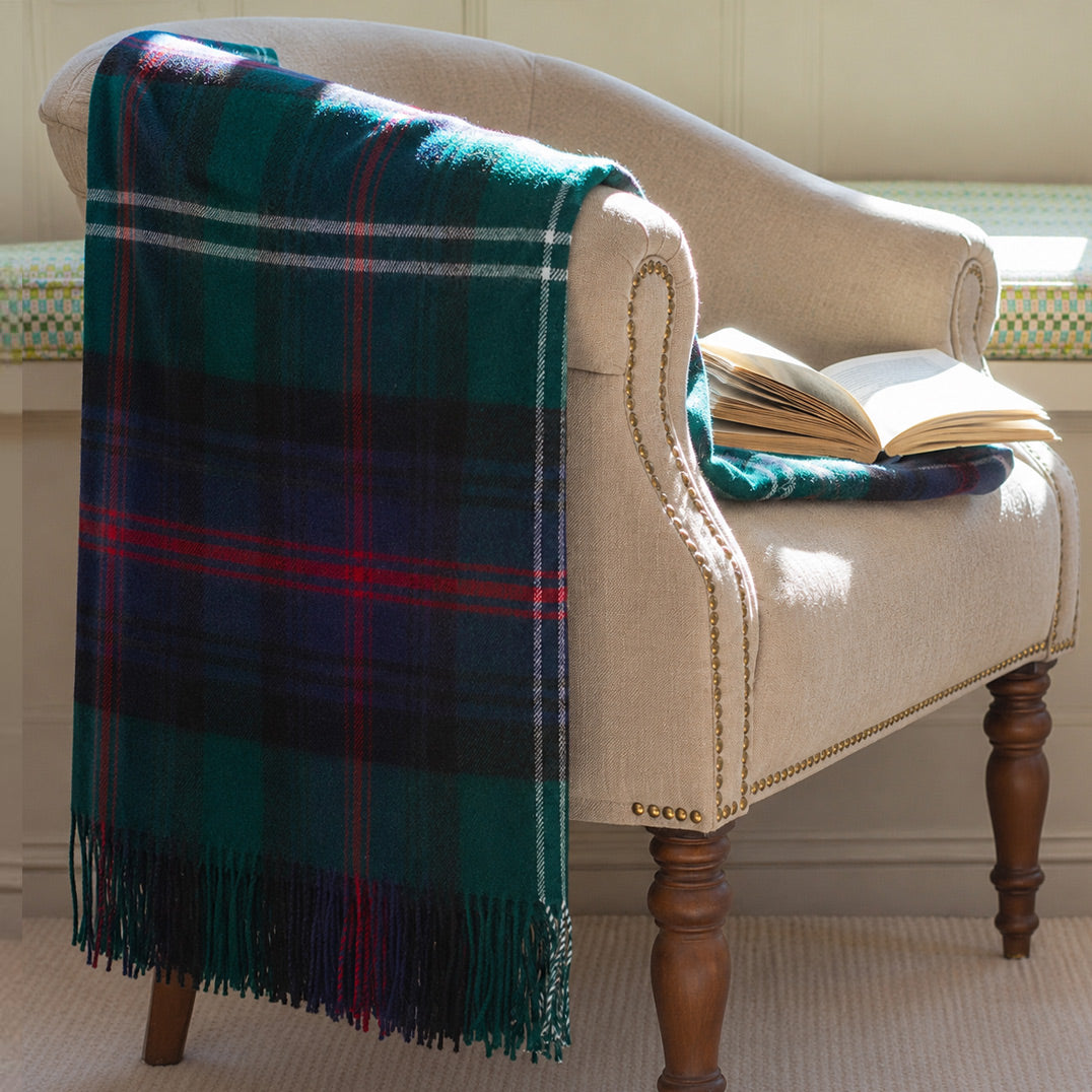 Tartan Throw Rug - choice of 33 tartans