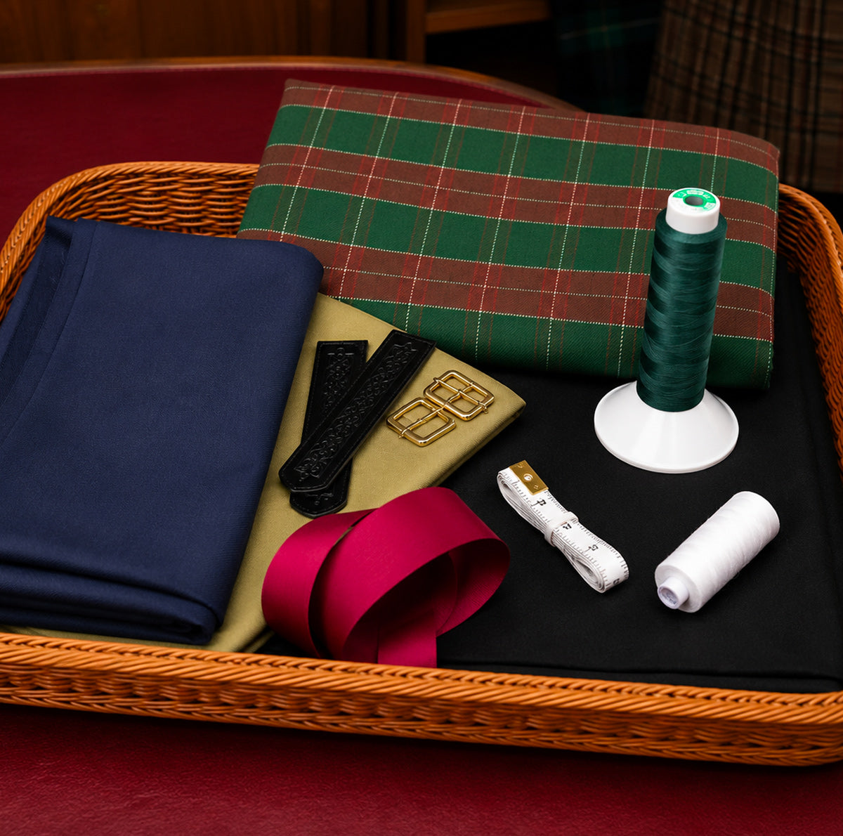 Welsh Tartans - Kiltmaking Kit