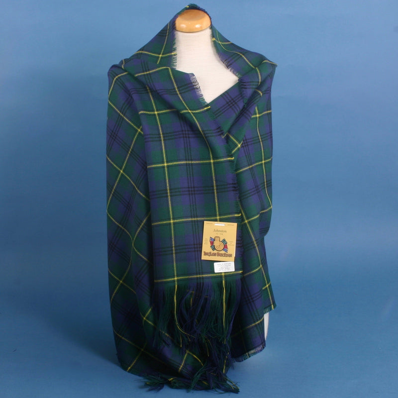 Johnstone Modern Tartan Wool Stole