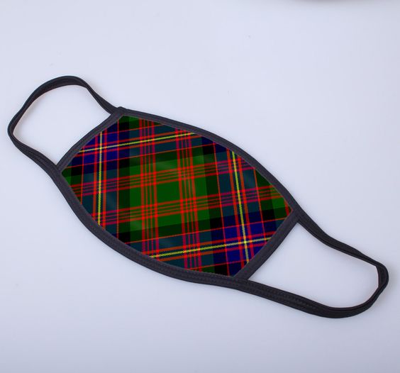 Cochrane Tartan Printed Face Mask