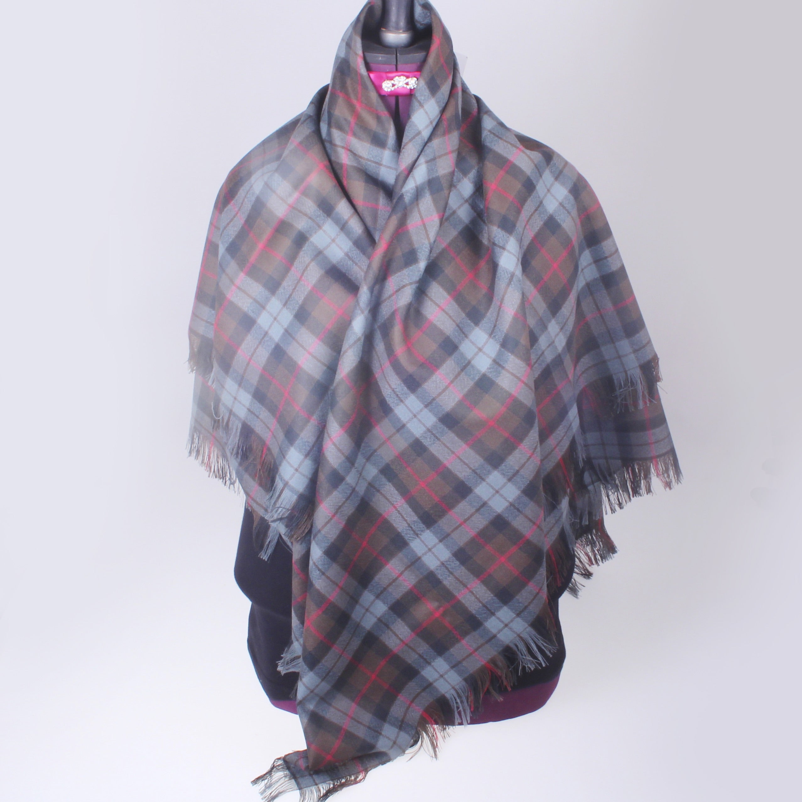 Gunn Weathered Tartan Shawl