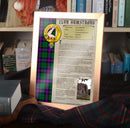 Armstrong Clan History Print - Choose Framed or Unframed