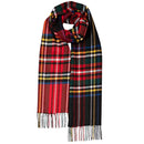 Darwin Oversized Tartan Lambswool Scarves