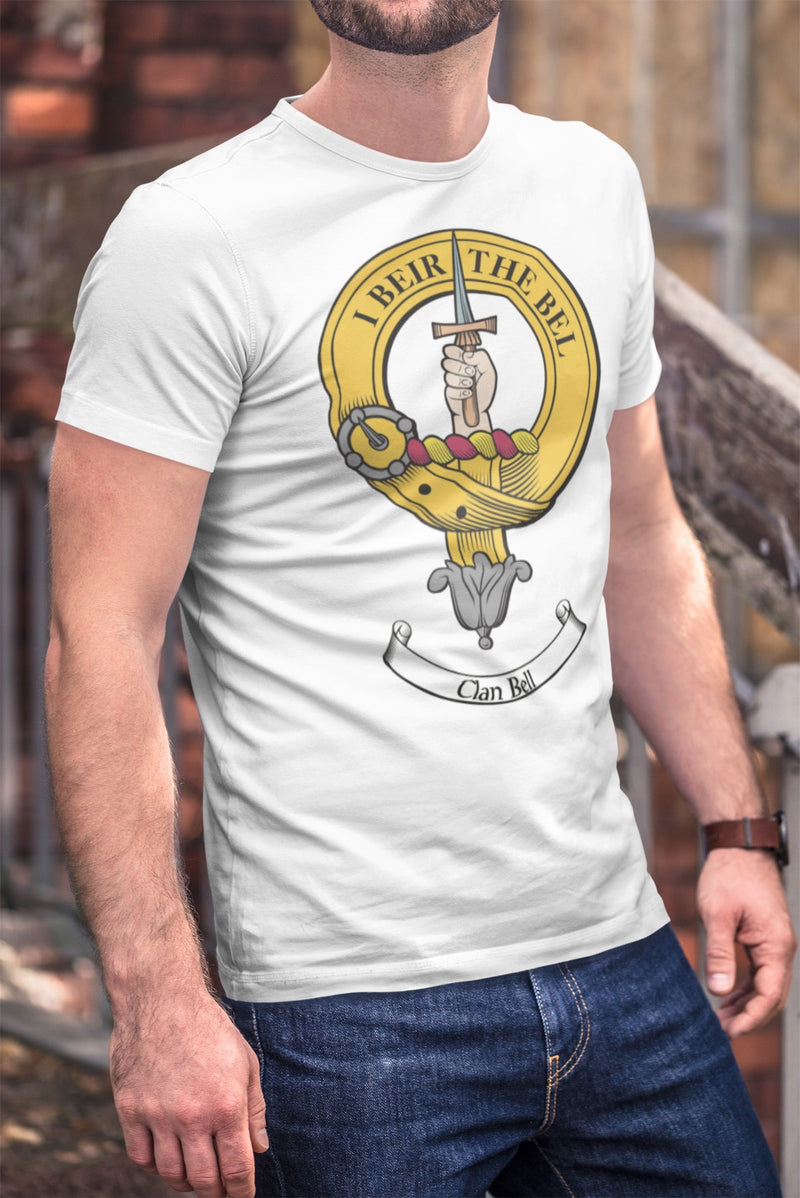 Bell Clan Crest Gents T Shirt