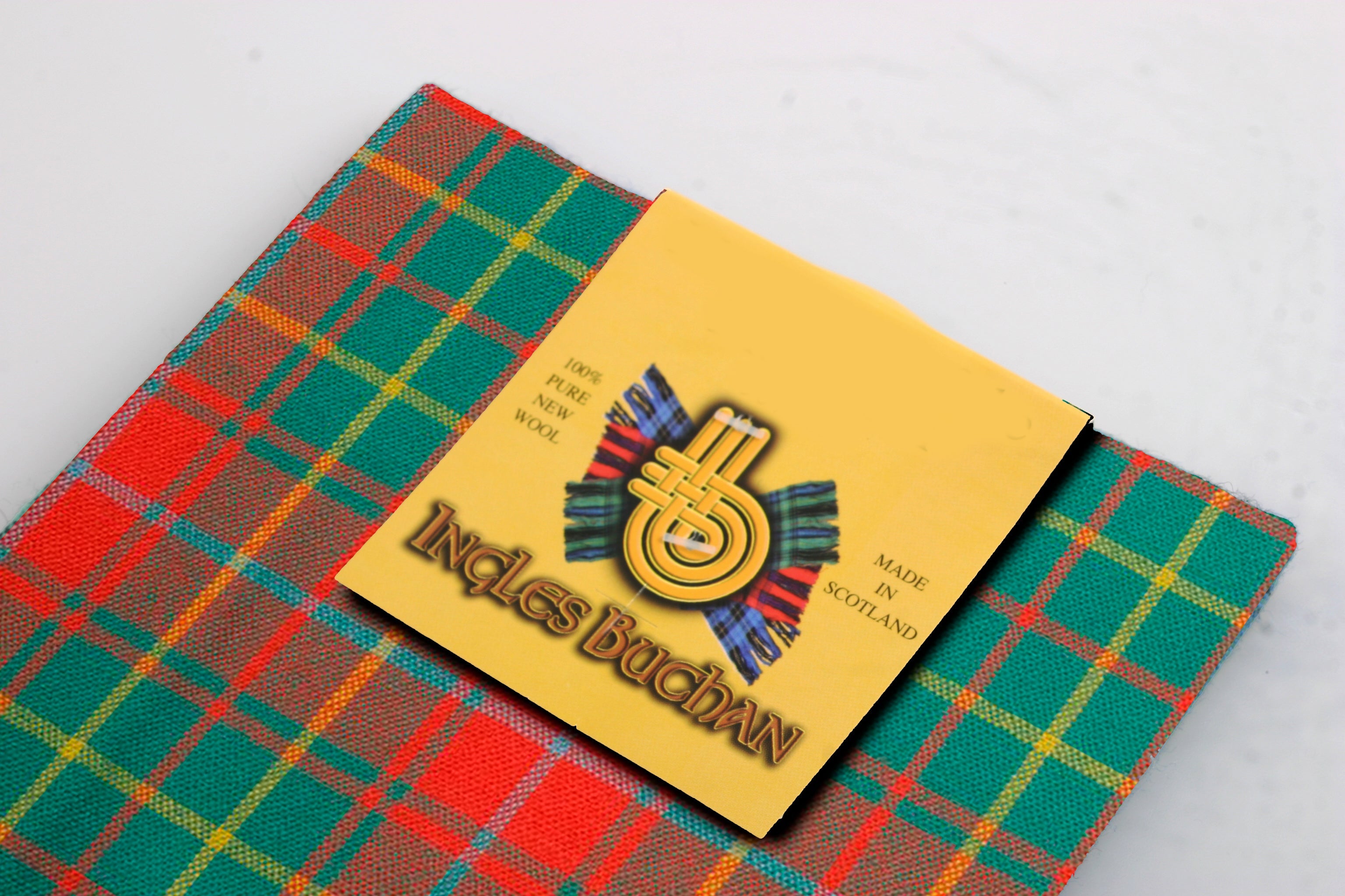 Pocket Square in Burnett Ancient Tartan