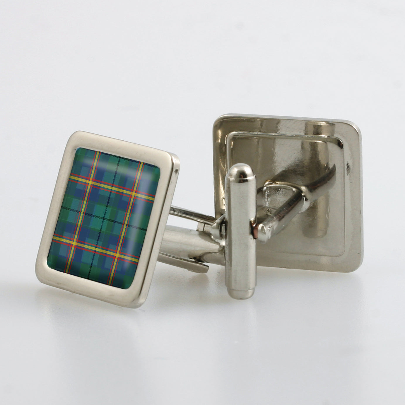 Carmichael Ancient Tartan Cufflinks - Choose Your Shape