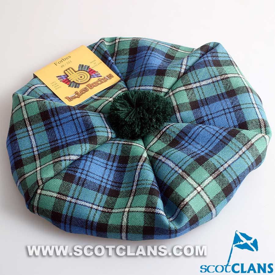 Forbes Ancient Wool Tartan Tam