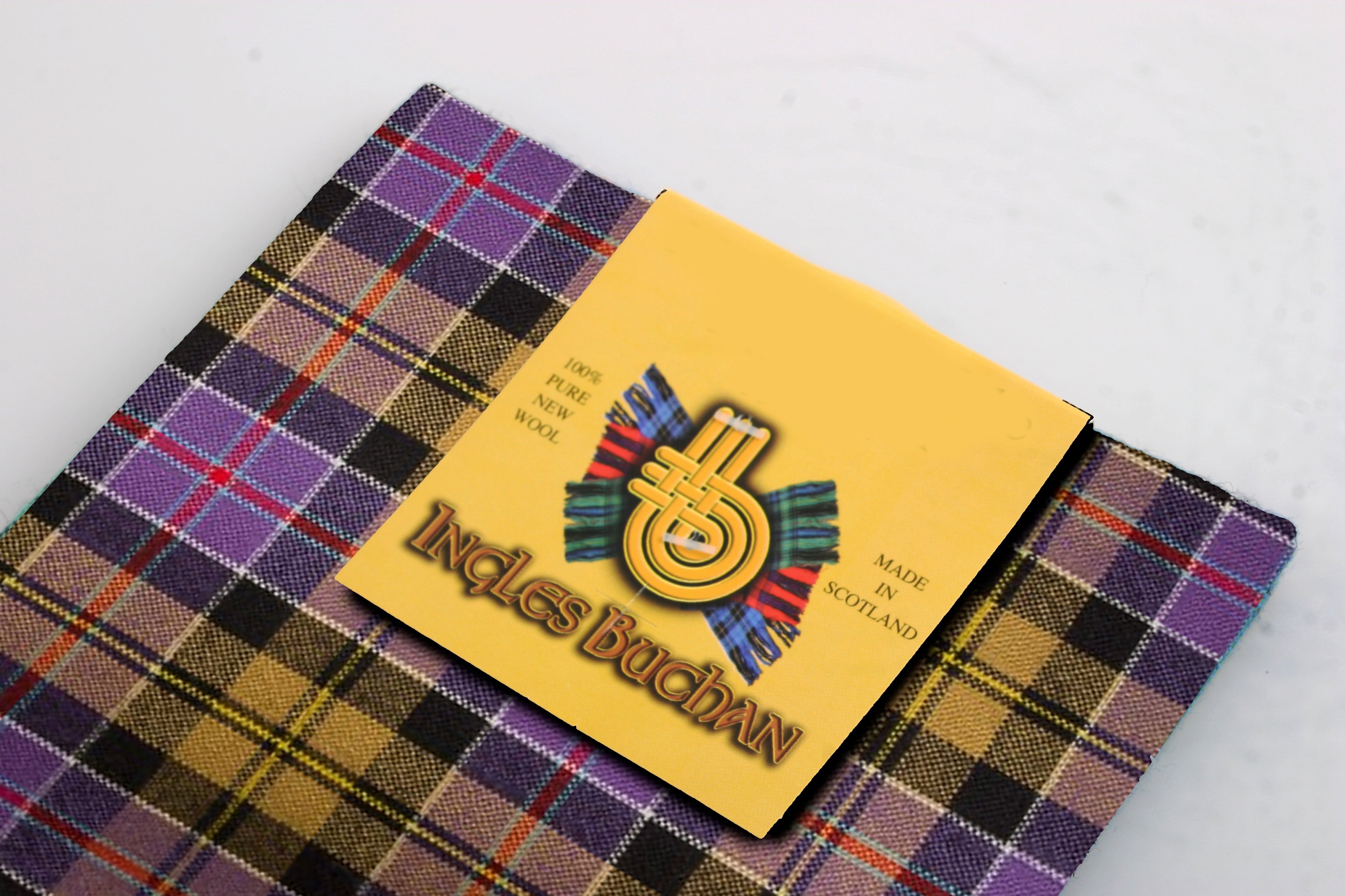 Pocket Square in Culloden Tartan.