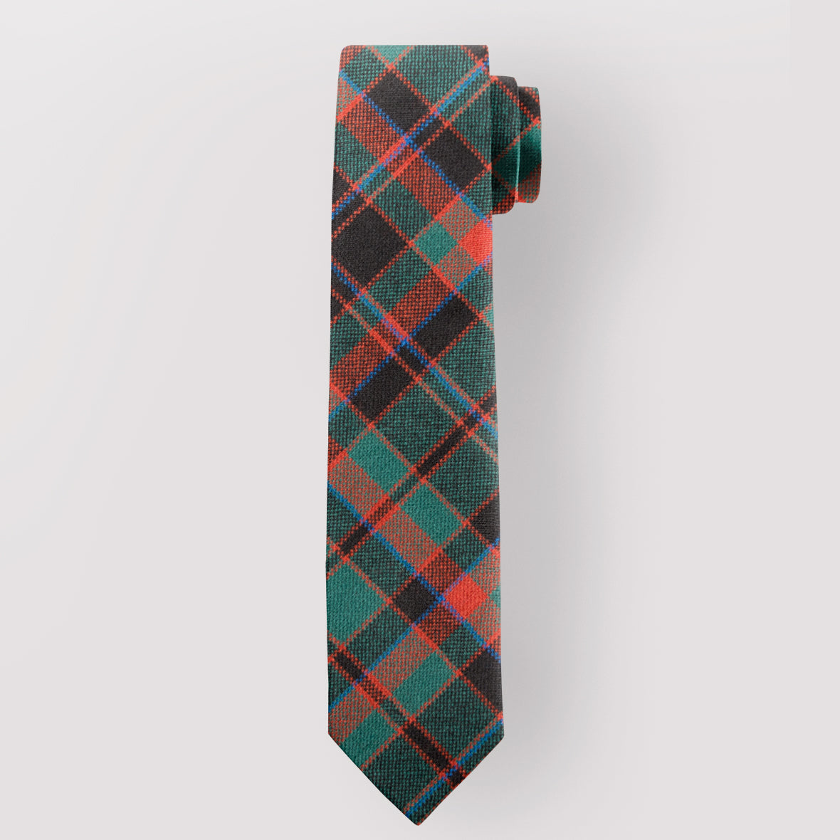 Pure Wool Tie in Cumming Hunting Ancient Tartan.