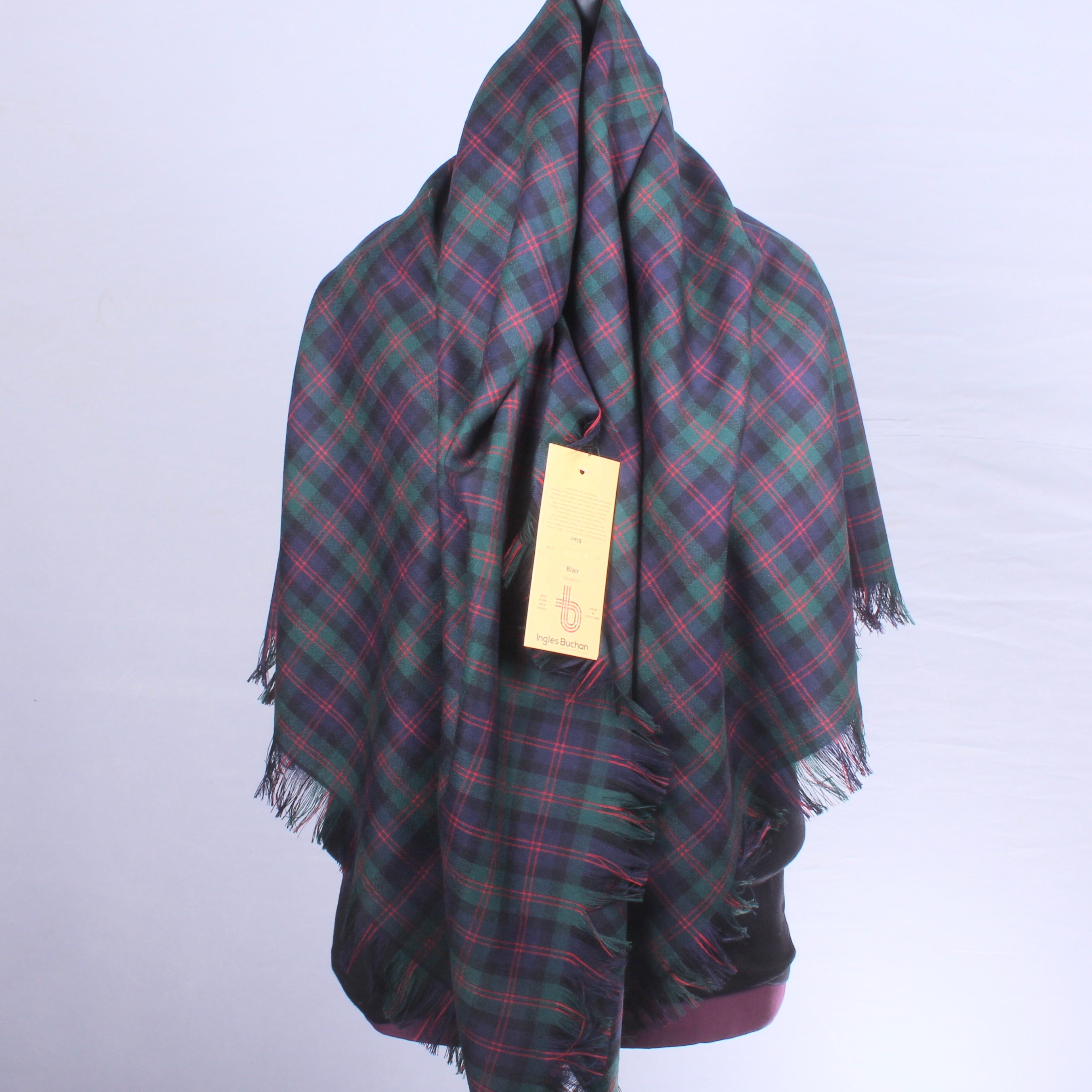 Blair Modern Tartan Wool Stole