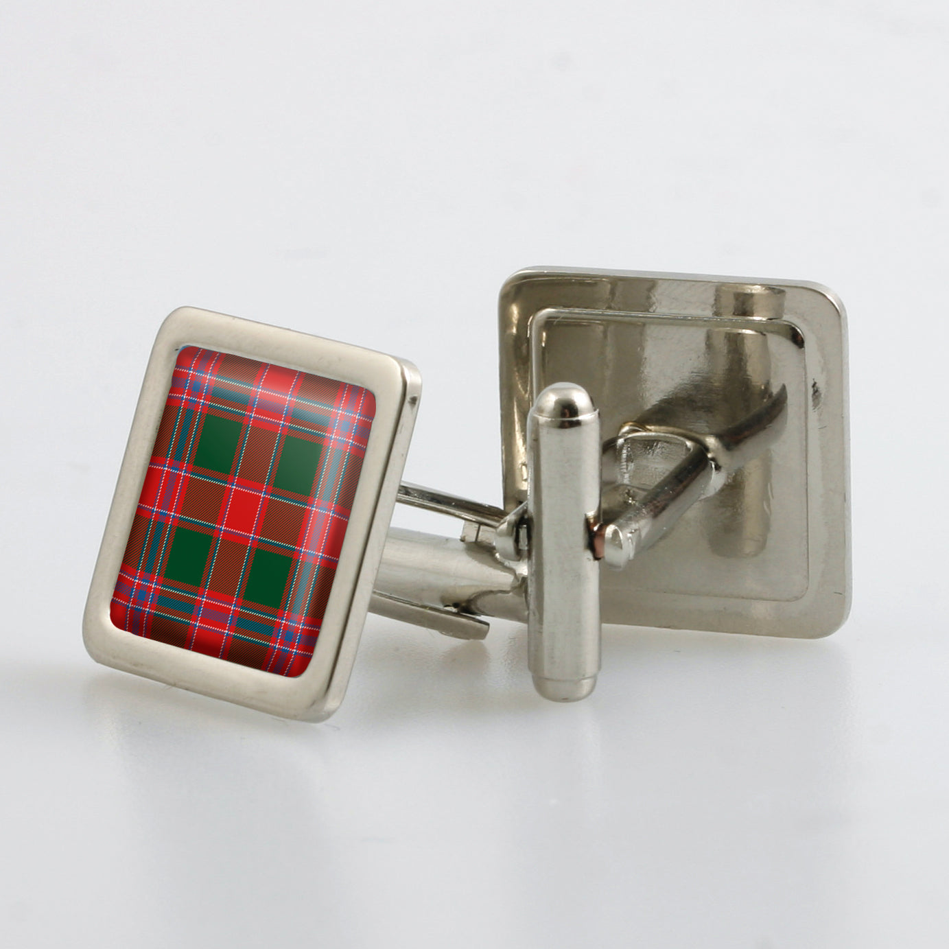 Dalziel Modern Tartan Cufflinks - Choose Your Shape.